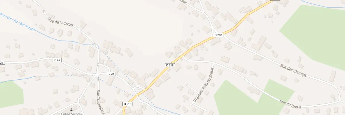 Plan du 20 Rue Principale à Châlonvillars