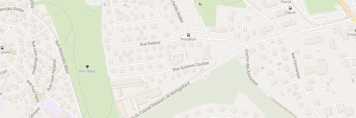 Plan du 51 Rue Gustave Courbet à Montbéliard