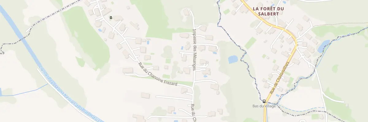 Plan du 3 Imp des Mésanges à Châlonvillars
