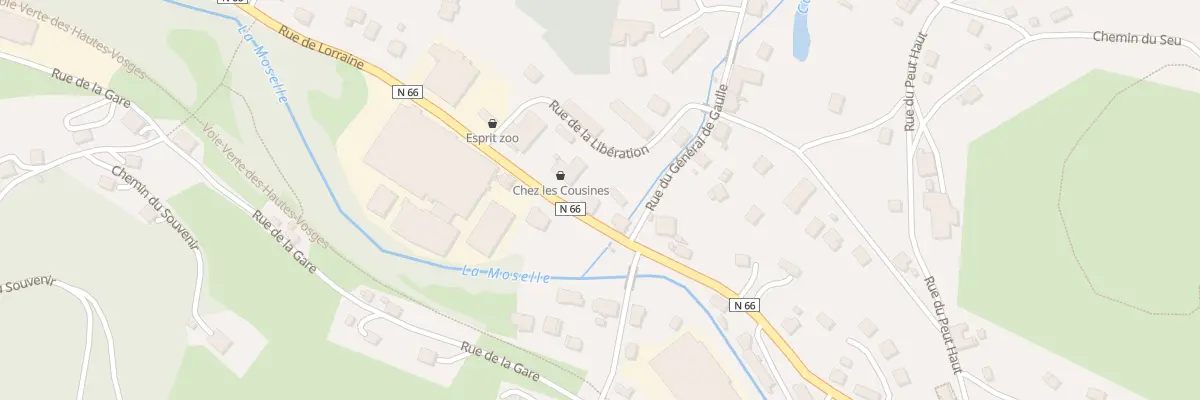 Plan du 4 Rue de Lorraine à Fresse-sur-Moselle