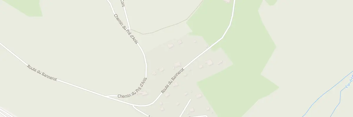 Plan du 38 Rte du Bannerot à Liézey