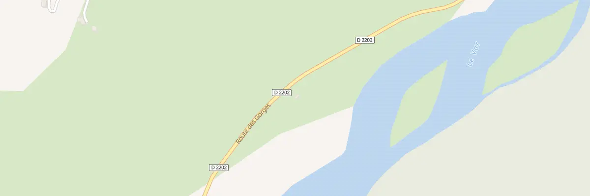 Plan du 5001A Le Gibas à Sausses