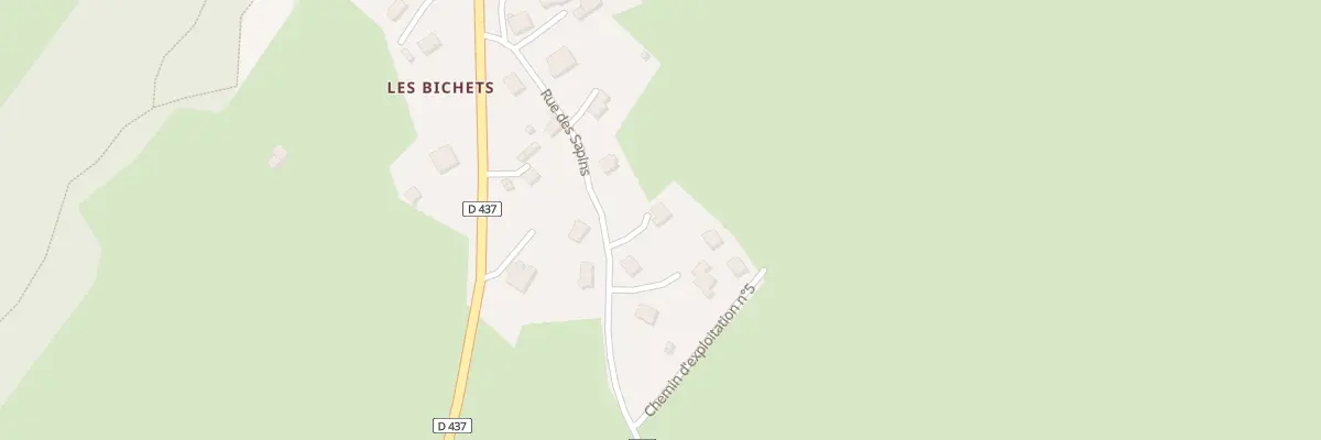 Plan du 7 Rue des Sapins à Maîche