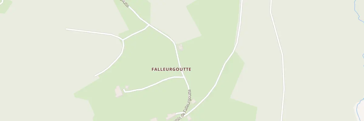 Plan du 1 Falurgoutte à Granges-Aumontzey