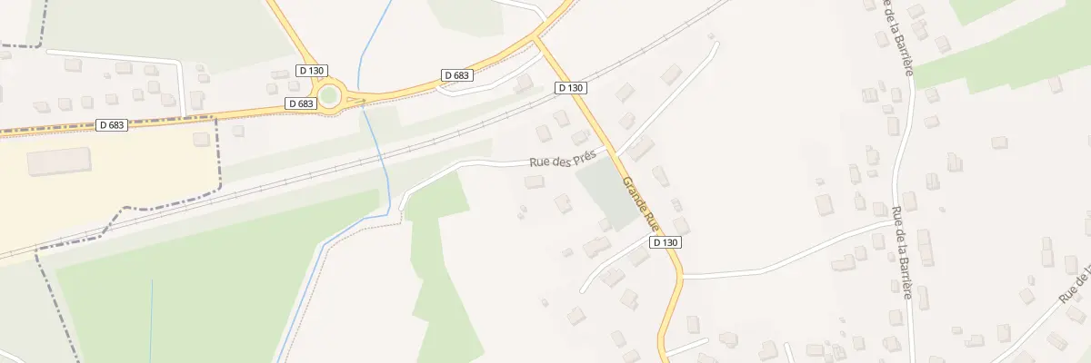 Plan du 4 Rue des Prés à Brevilliers