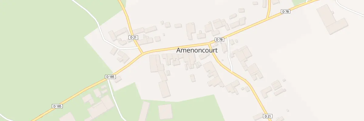 Plan du 32 Grande Rue à Amenoncourt