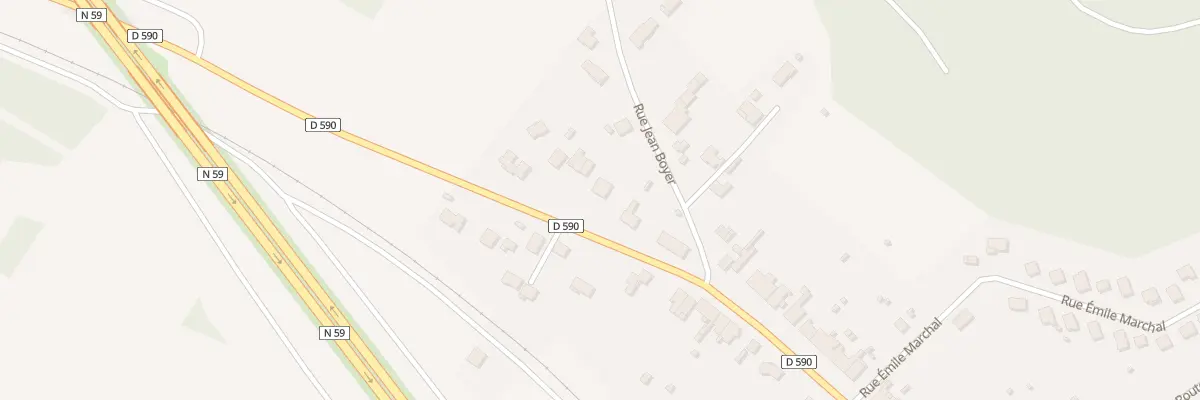 Plan du 4 Rue du Genéral Leclerc à Bertrichamps