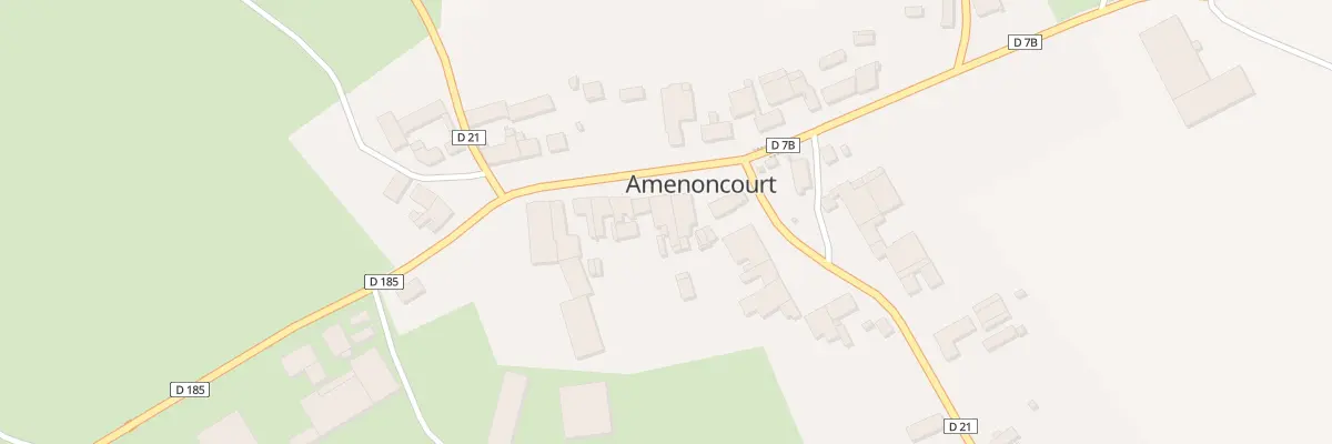 Plan du 31 Grande Rue à Amenoncourt