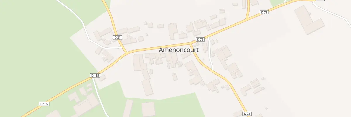 Plan du 30 Grande Rue à Amenoncourt