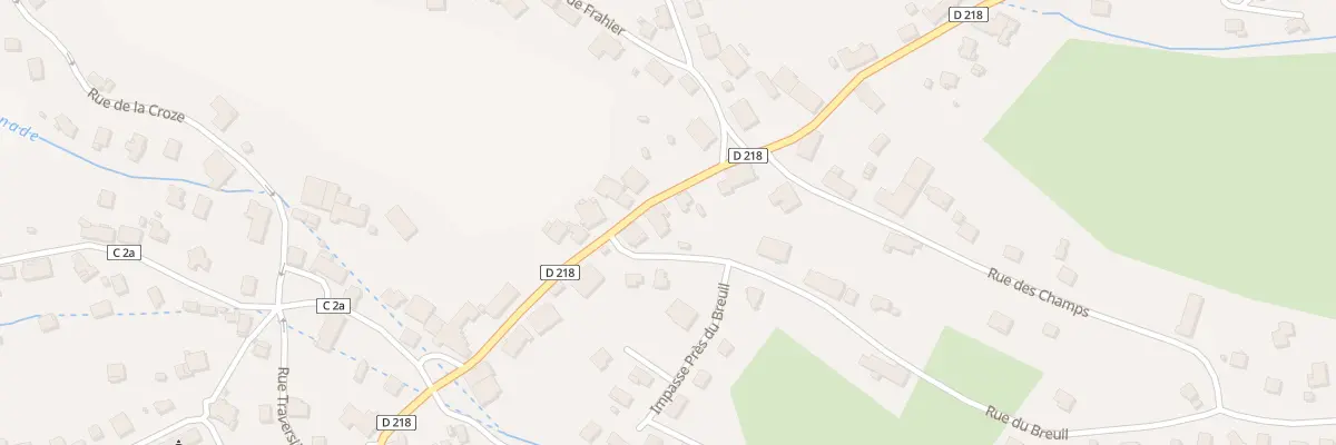 Plan du 13 Rue Principale à Châlonvillars