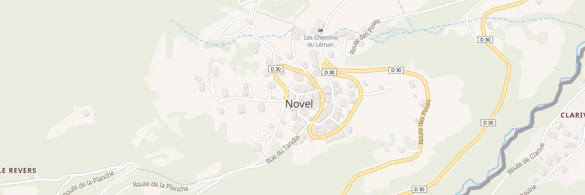 Plan du 457 Rte de l’Église à Novel