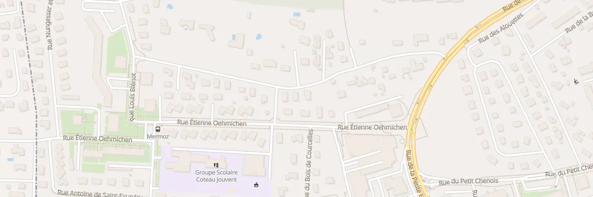 Plan du 25 Rue du Coteau Jouvent à Montbéliard
