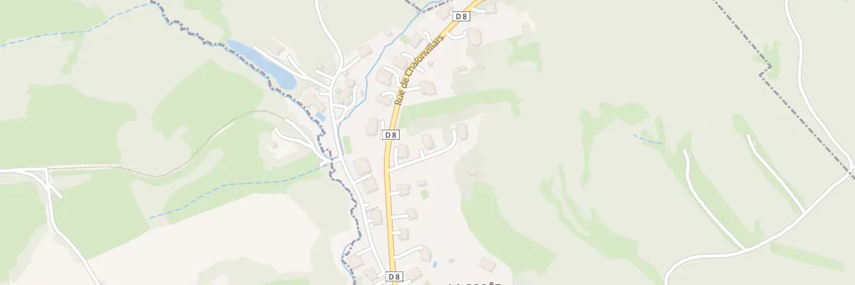 Plan du 9B Rue de Chalonvillars à Évette-Salbert