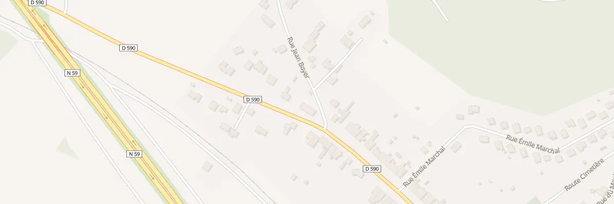 Plan du 8B Rue du Genéral Leclerc à Bertrichamps