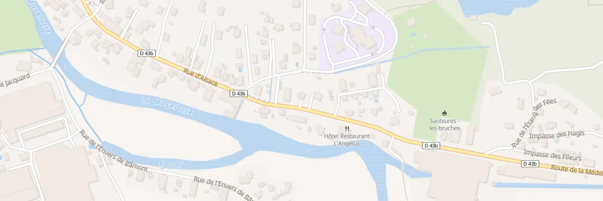 Plan du 31 Rue d’Alsace à Saulxures-sur-Moselotte