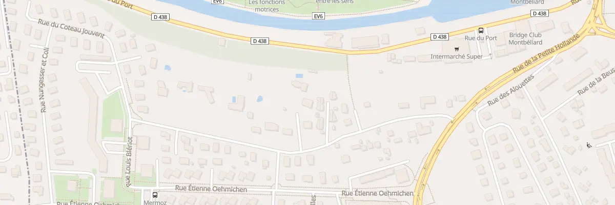 Plan du 28 Rue du Coteau Jouvent à Montbéliard