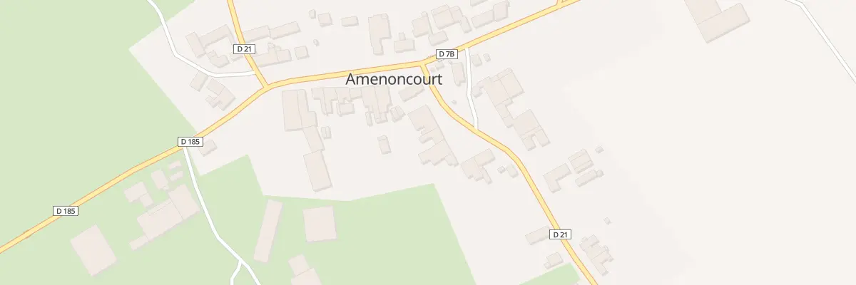 Plan du 3 Rue du Centre à Amenoncourt