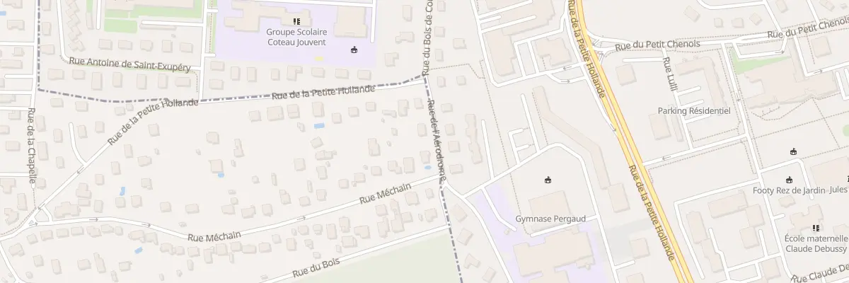 Plan du 4 Rue de l’Aérodrome à Courcelles-lès-Montbéliard