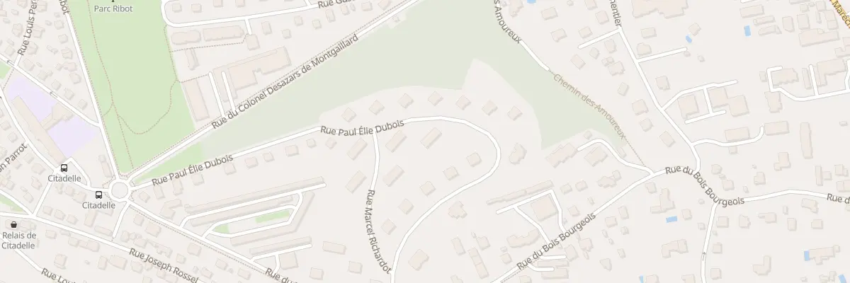 Plan du 24 Rue Paul Elie Dubois à Montbéliard