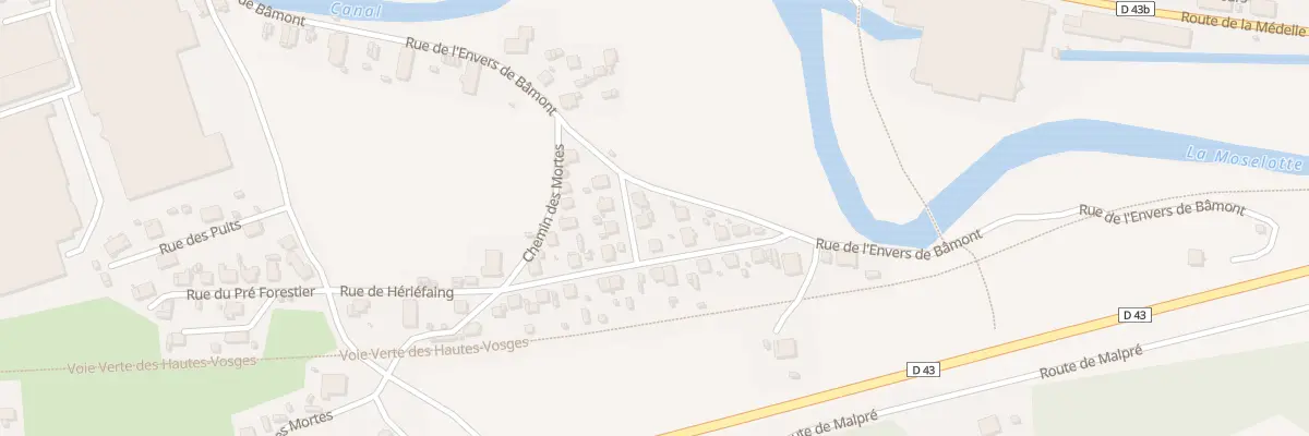 Plan du 41 Rue Charles Velin à Saulxures-sur-Moselotte
