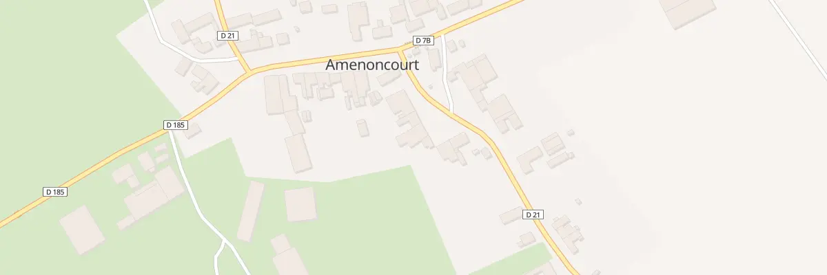 Plan du 4 Rue du Centre à Amenoncourt