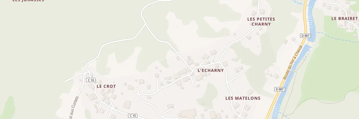 Plan du 284 Rte de l’Écharny à Sixt-Fer-à-Cheval
