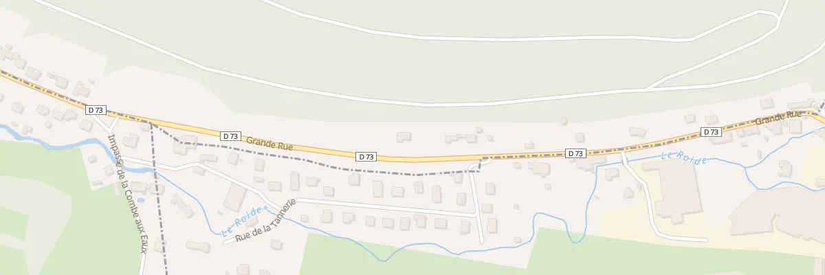 Plan du 4 Rue Grande à Écurcey