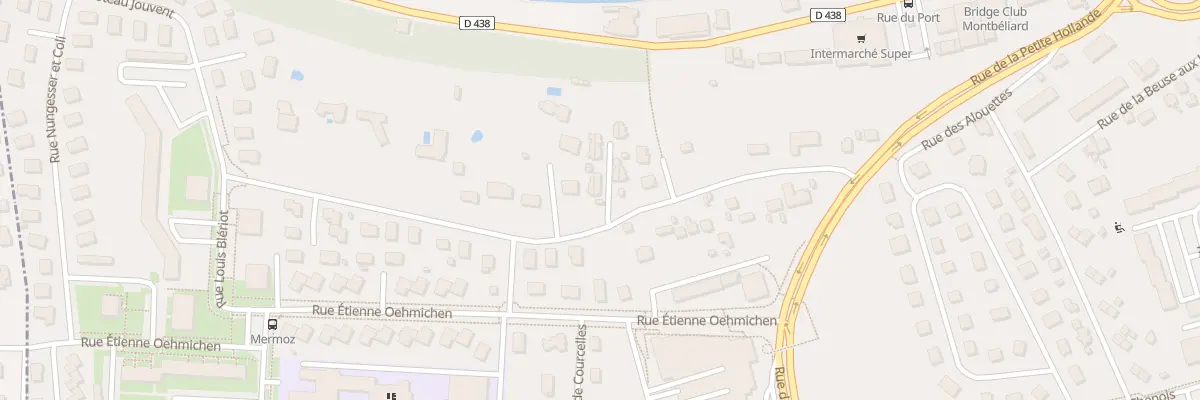 Plan du 22 Rue du Coteau Jouvent à Montbéliard