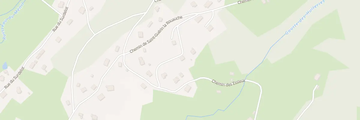 Plan du 5 Che des Essieux au Ménil