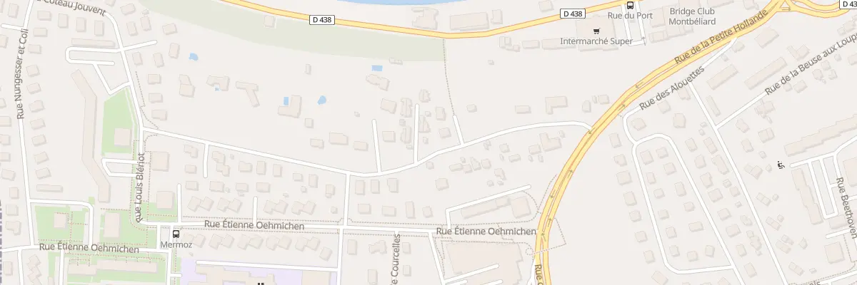 Plan du 18 Rue du Coteau Jouvent à Montbéliard