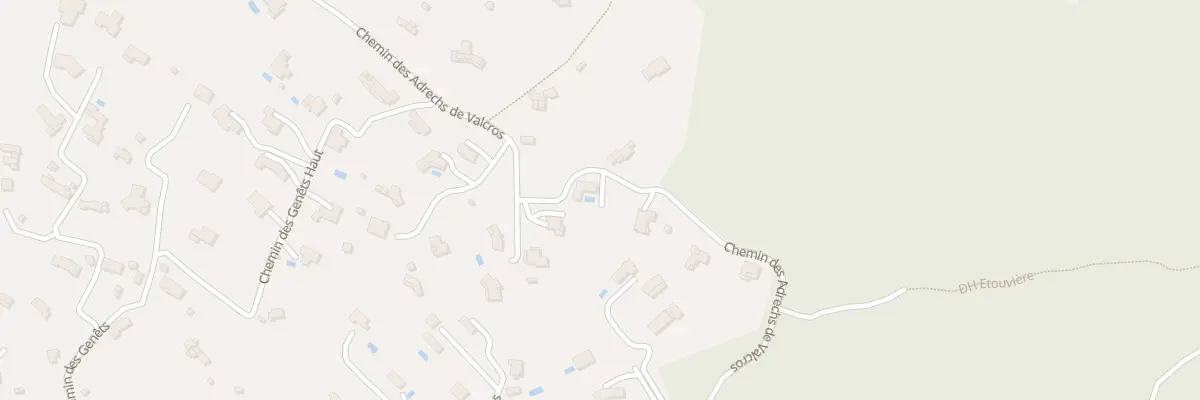 Plan du 7215 Valcros à Montauroux
