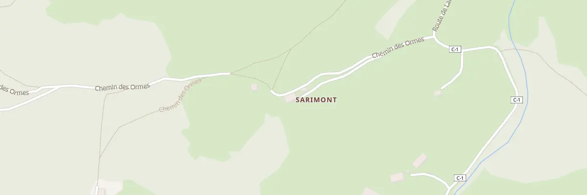 Plan de Sarimont à Saulxures-sur-Moselotte