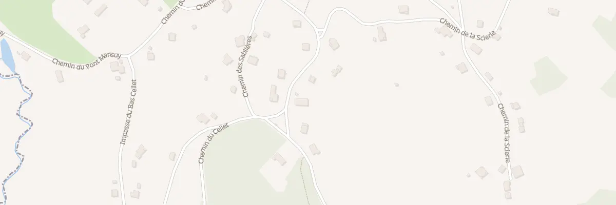 Plan du 39 Che des Fouchés à Gérardmer