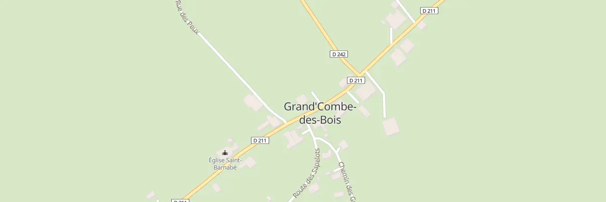 Plan du 5 Rue des Jonquilles à Grand’Combe-des-Bois