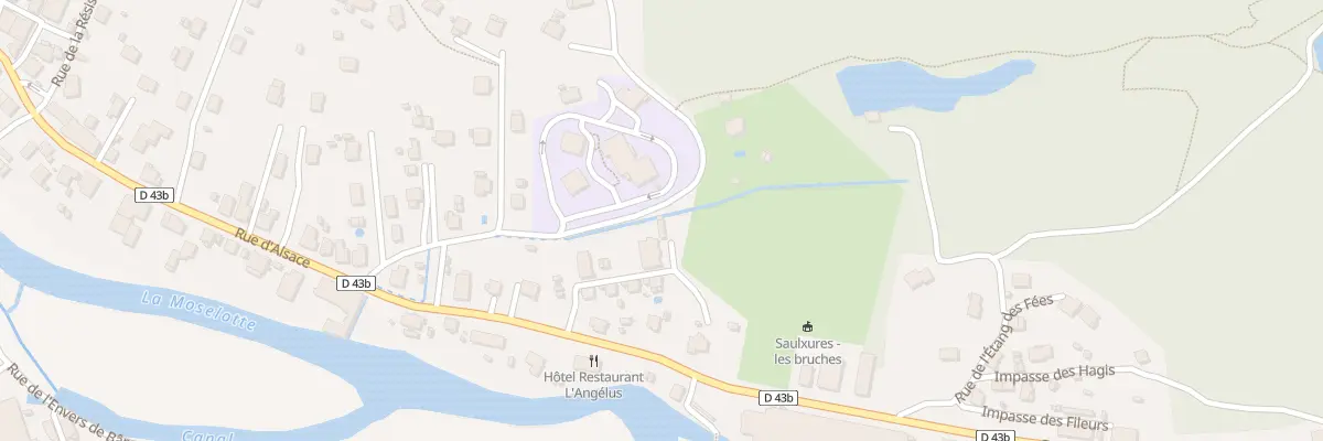 Plan du 99 Imp de la Medelle à Saulxures-sur-Moselotte
