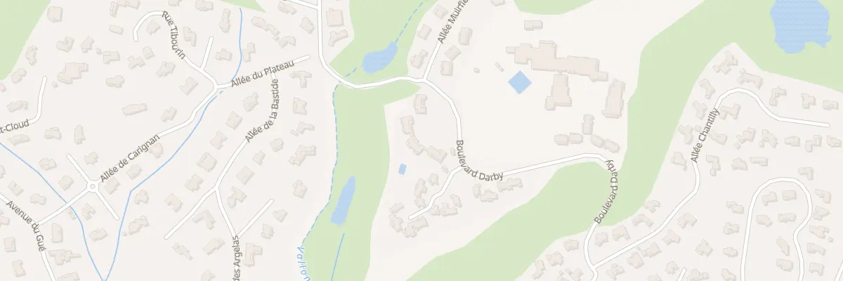 Plan du 1400 Bd Darby à Saint-Raphaël