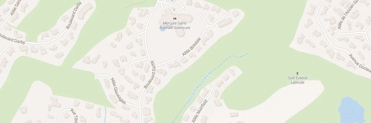 Plan du 92 All Birkdale à Saint-Raphaël