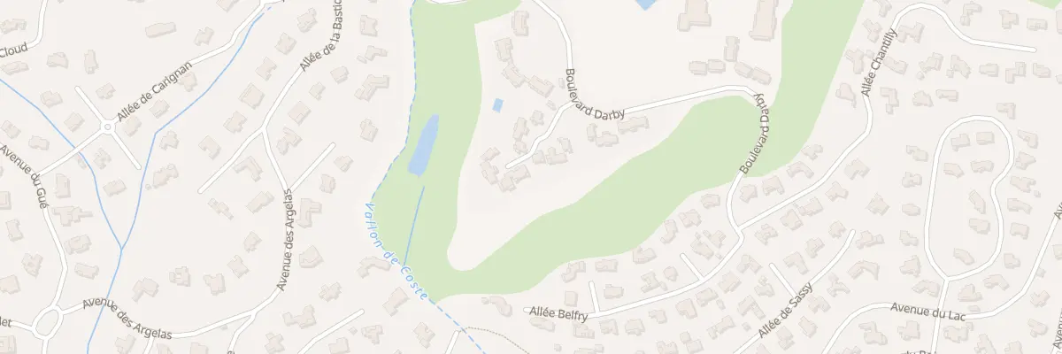 Plan du 1480 Bd Darby à Saint-Raphaël