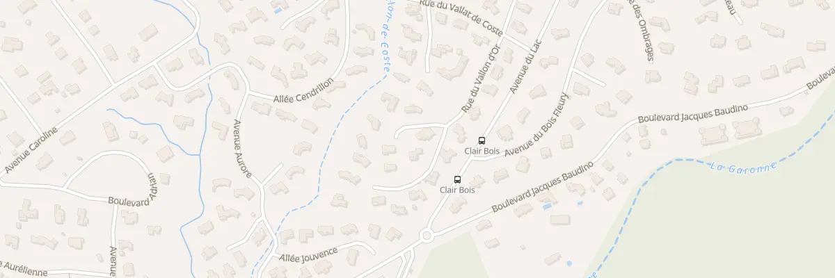Plan du 150 Rue du Vallon d’Or à Saint-Raphaël