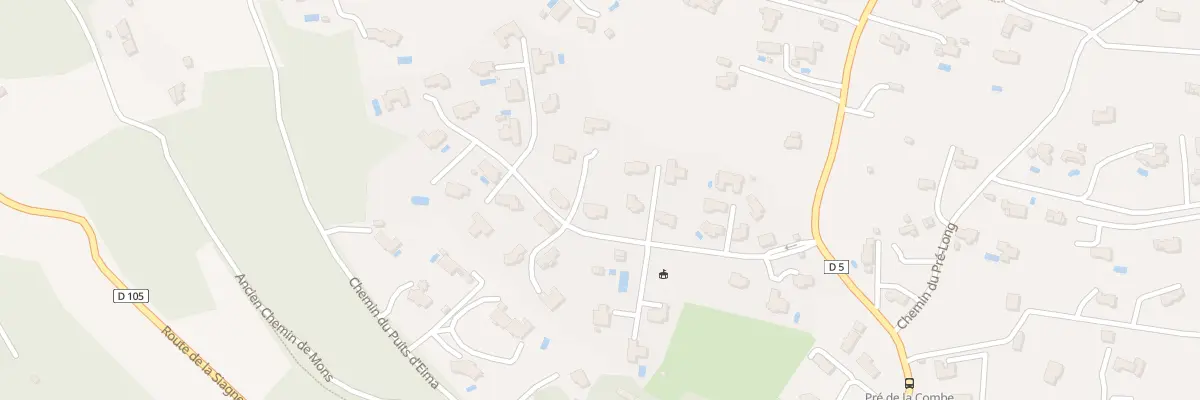 Plan du 699 Cd 5 Route de Saint Vallier à Saint-Cézaire-sur-Siagne