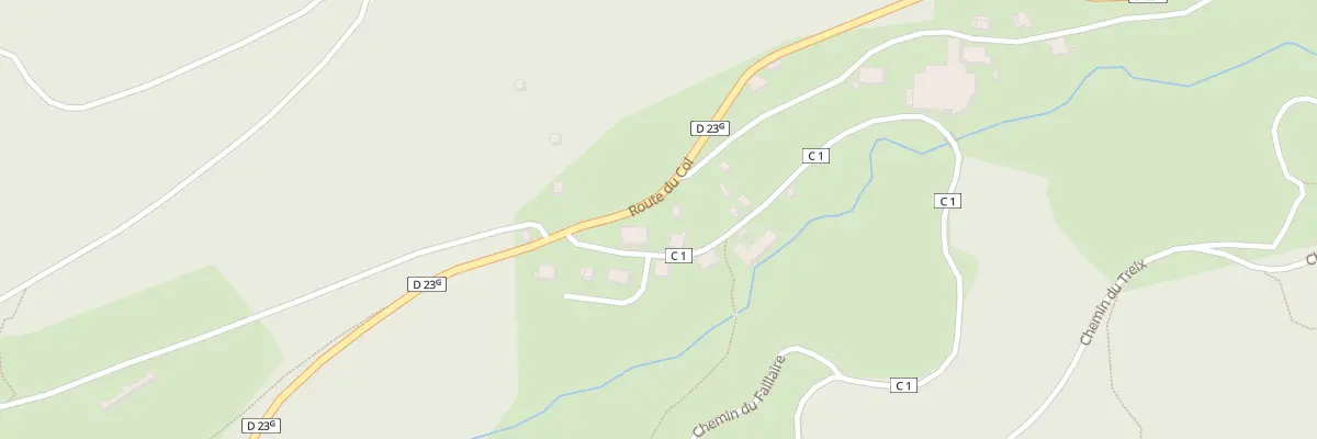 Plan du 1 Rte du Chana à Sapois