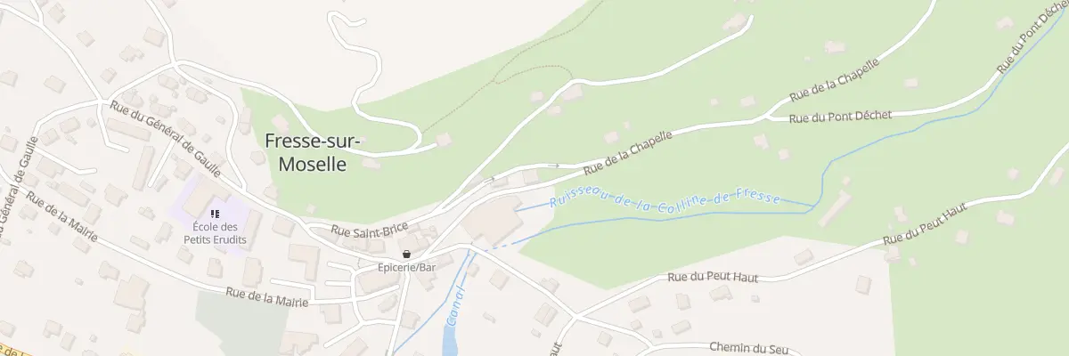 Plan du 11 Rue de la Chapelle à Fresse-sur-Moselle