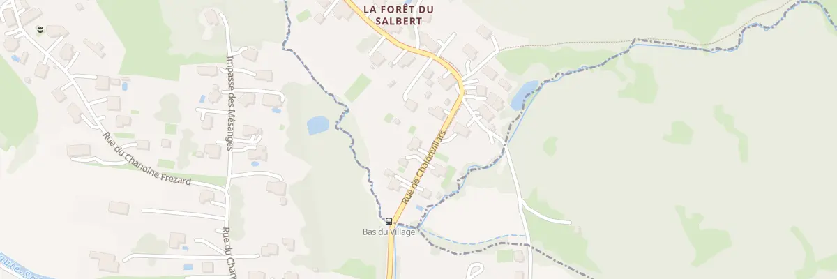 Plan du 44 Rue de Chalonvillars à Évette-Salbert