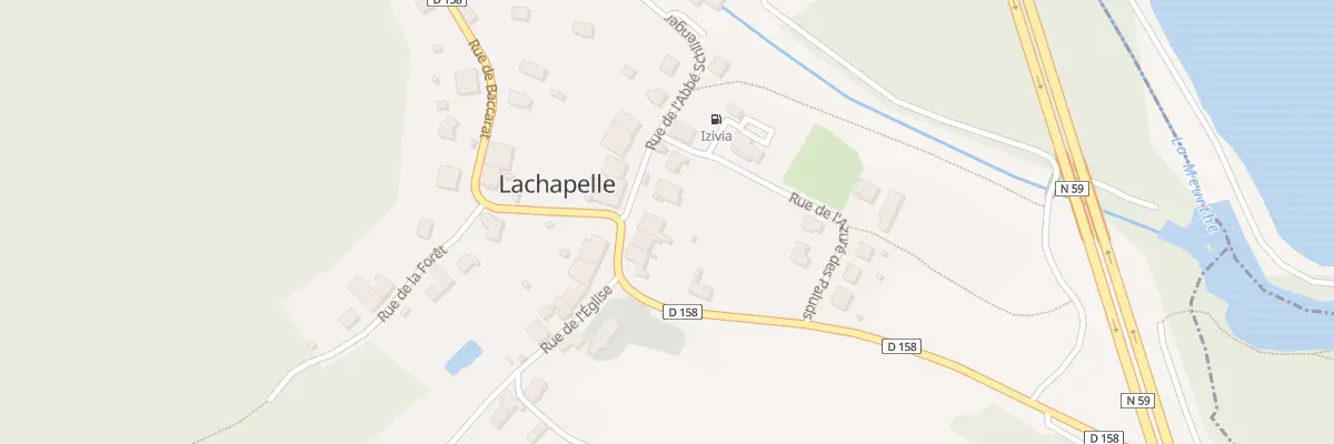 Plan du 6 Rue de l’Abbé Schlienger à Lachapelle
