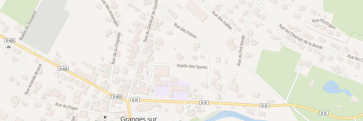 Plan du 3B Rue des Champs de l’Aitre à Granges-Aumontzey