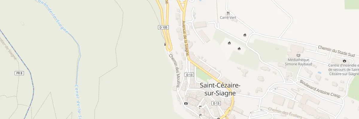 Plan du 4 Rue de la République à Saint-Cézaire-sur-Siagne