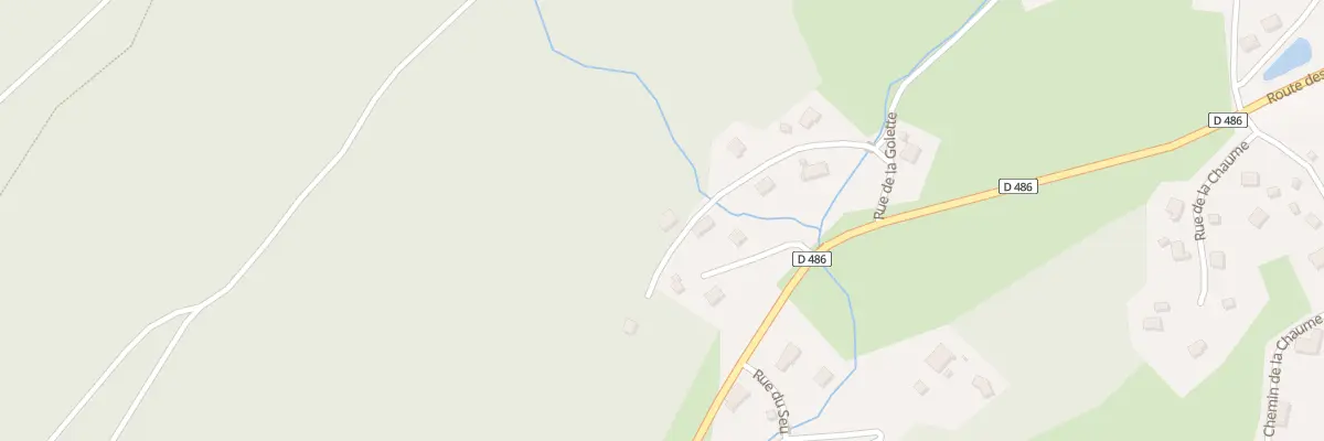 Plan du 10 Lot Roche des Chênes au Ménil