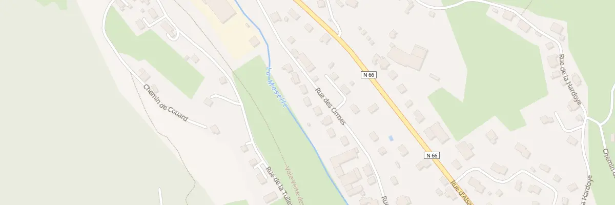 Plan du 10 Rue des Ormes à Fresse-sur-Moselle