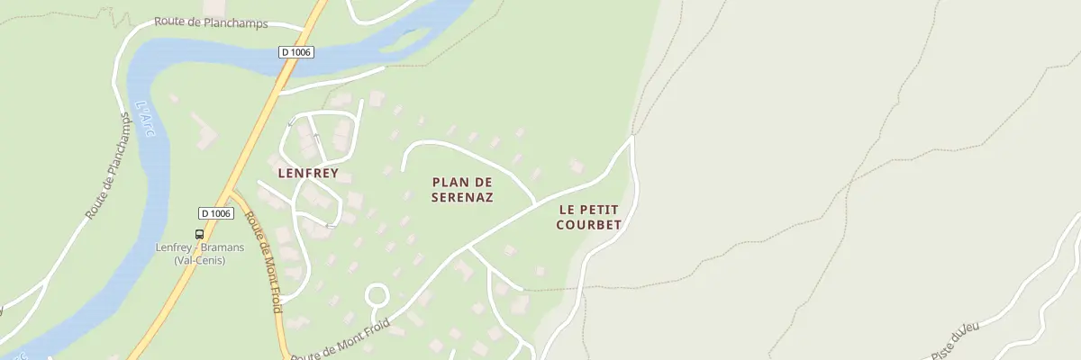 Plan du 8 Imp du Hauts Verney à Val-Cenis