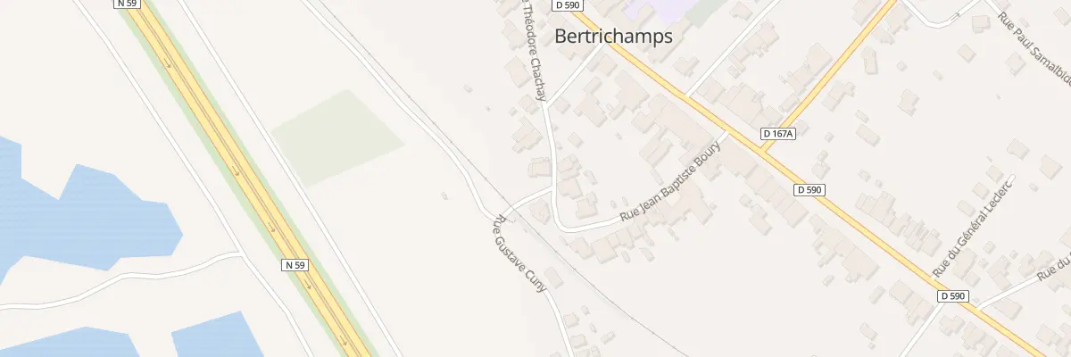Plan du 20 Rue Théodore Chachay à Bertrichamps